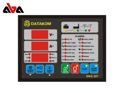 مشخصات فنی برد کنترل دیزل ژنراتور دیتاکام مدل DKG-307