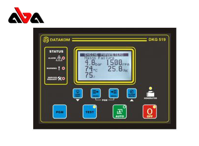 مشخصات فنی برد کنترل دیزل ژنراتور دیتاکام مدل 519_DKG
