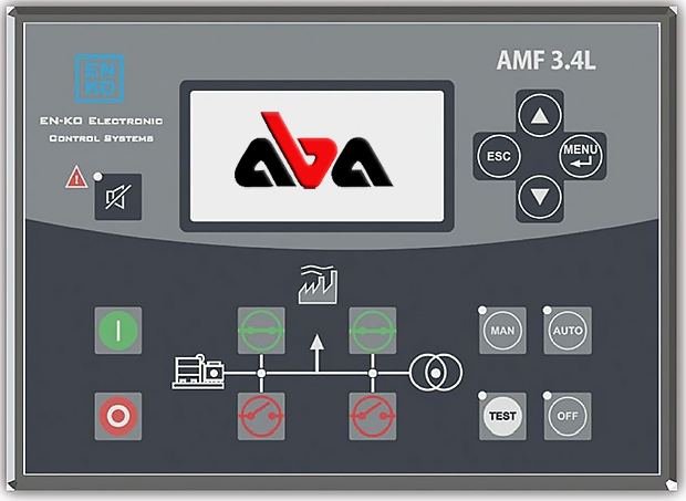 مشخصات فنی برد کنترل ژنراتور انکو مدل AMF 3.4L Parameter List EN v1.0