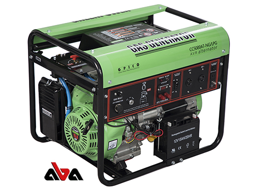 موتور برق گازسوز گرین پاور اتوماتیک سری CC5000AT