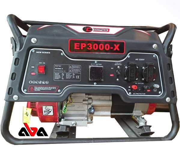 مشخصات فنی موتور برق بنزینی کوپر EP3000esX