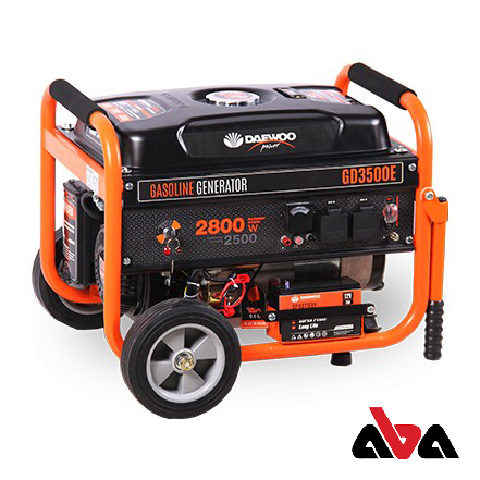 موتور برق بنزینی 2800 وات استارتی دوو مدل  GD 3500 E