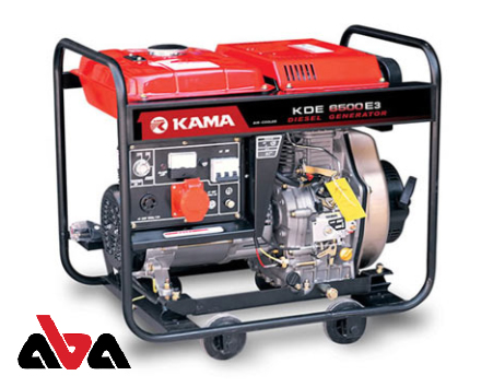 موتور برق دیزلی کاما مدل KAMA KDE 6500E3 سه فاز