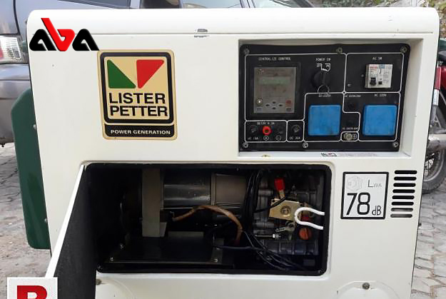 مشخصات فنی دیزل ژنراتور لیستر پیتر ۳۷ کاوا مدل LPW4 آب خنک ۴ سیلندر