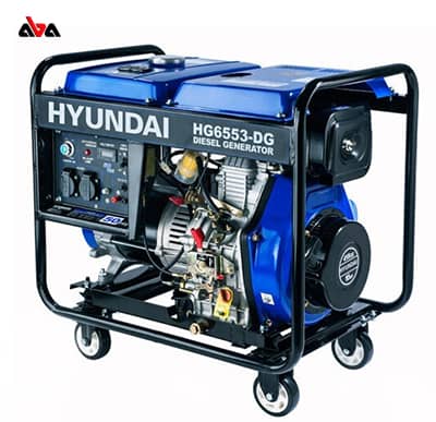 هیوندای 5.5 کیلووات گازوئیلی مدل HG6553-DG