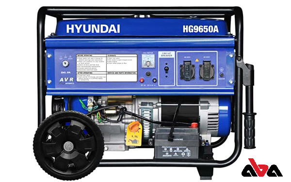مشخصات فنی موتور برق بنزینی هیوندای مدل HG9650-A