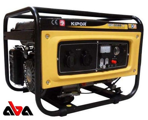 مشخصات فنی موتور برق بنزینی کیپور مدل KGE2500