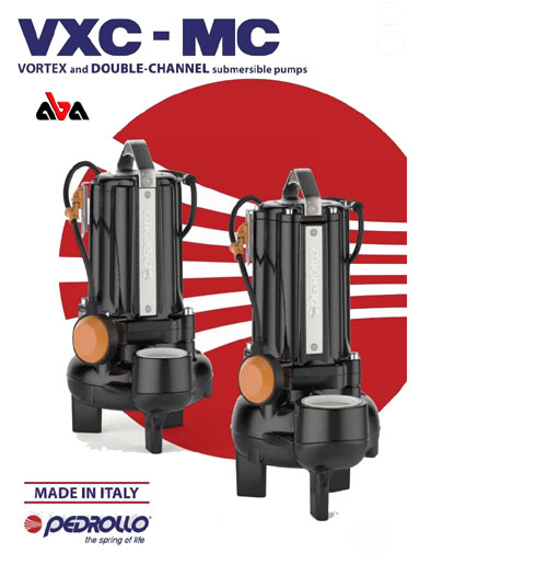 مشخصات فنی موتور پمپ لجن کش پدرولا مدل VXm 10/50