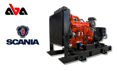 دیزل ژنراتور اسکانیا 770 کاوا مدل DC16072A02-13 با آلترناتور استمفورد انگلیس