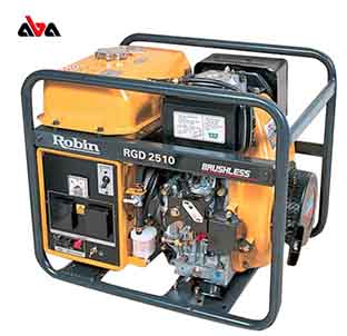 موتور برق دیزلی روبین 2.5 کاوا مدل RGD2500
