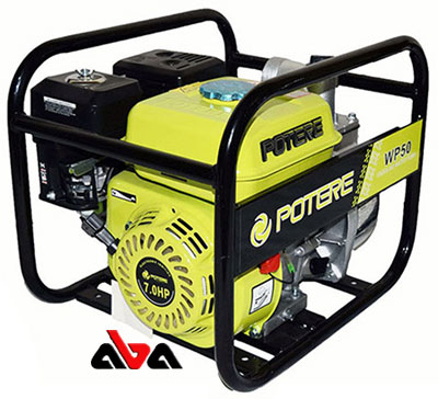 مشخصات فنی موتور پمپ پوتر مدل WP50