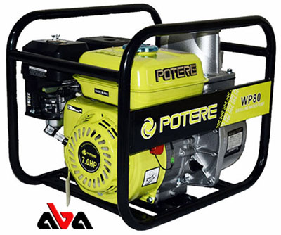 مشخصات فنی موتور پمپ پوتر مدل WP80